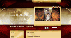 Desktop Screenshot of nothinglikeleather.biz
